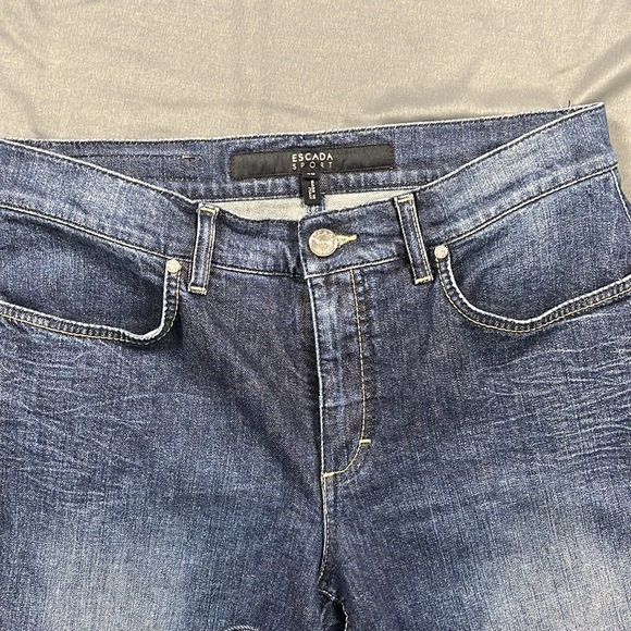 Escada Sport Linda Straight Leg Jeans | EU Size 40 - Picture 6 of 12